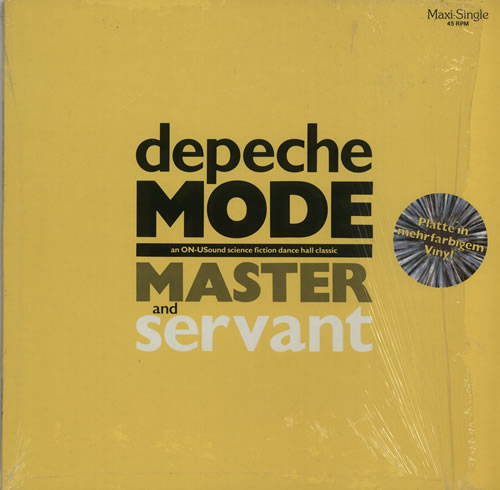 Depeche Mode MASTER AND SERVANT 12インチ3枚 【公式通販】
